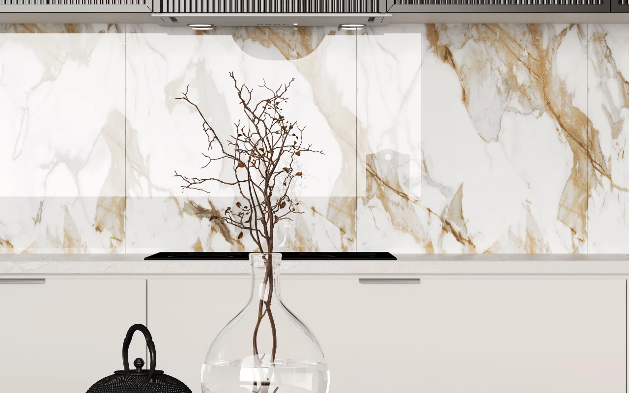 Коллекция Calacatta Fairy Gold