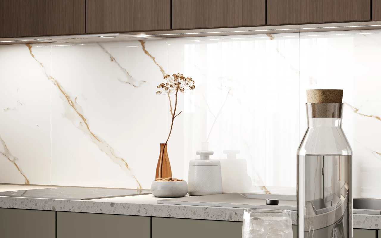Коллекция Calacatta Sharp Gold