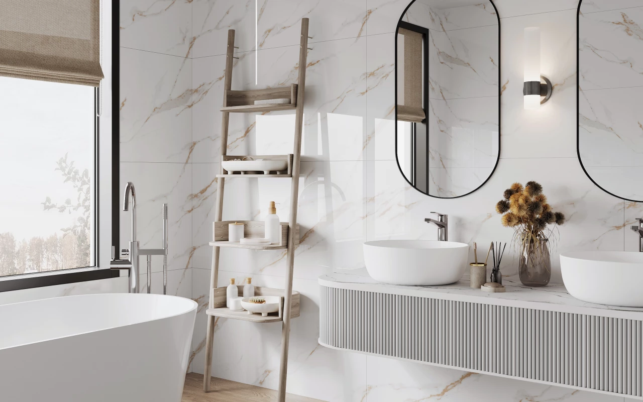 Коллекция Calacatta Sharp Gold