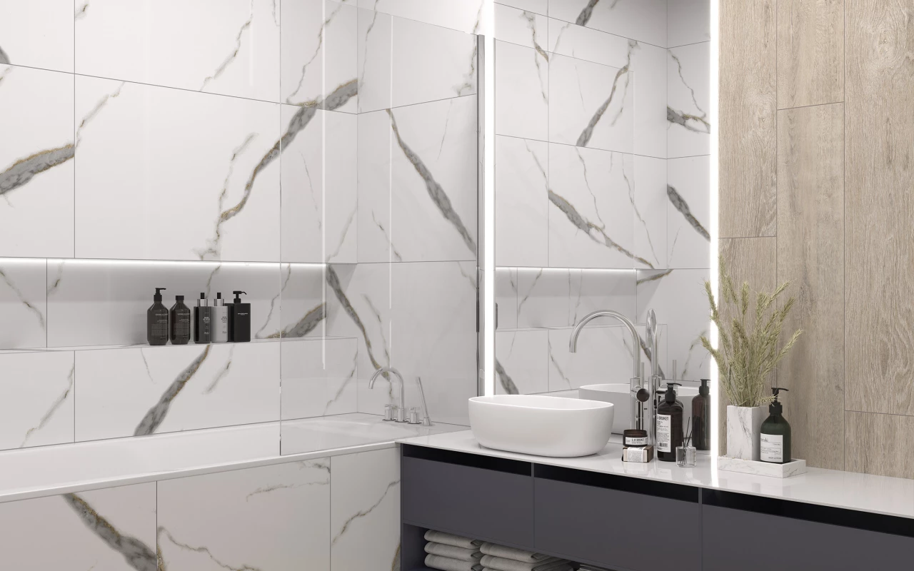 Коллекция Golden White Statuario