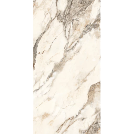 Calacatta Bronze Керамогранит белый полированный 60х120