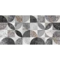 Фокус Плитка настенная серый узор 34085 25х50
