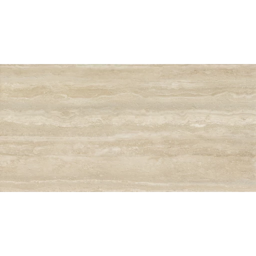 60120TVW18M Травертин Ворлд латте / Travertine World Latte Керамогранит матовый карвинг 600*1200