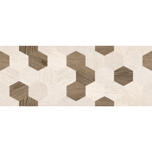 Betonhome Плитка настенная бежевый мозаика 20х50