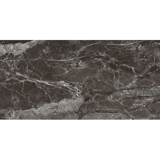 Kenya Nero Керамогранит черный 60x120 полированный