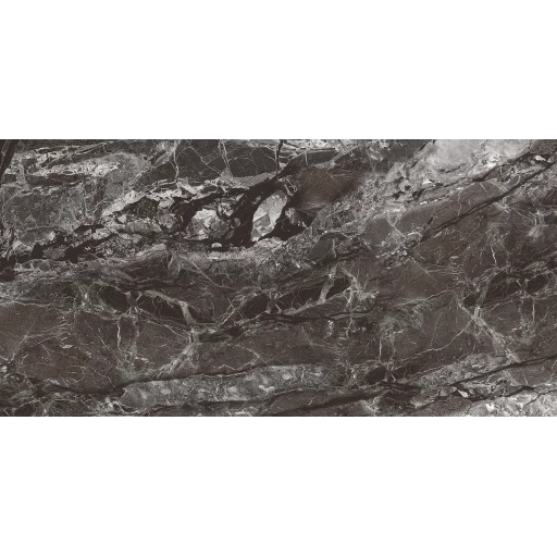 Kenya Nero Керамогранит черный 60x120 полированный
